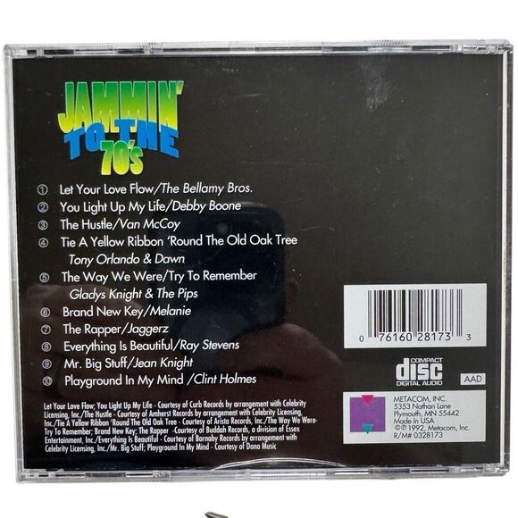 Jamming’ to the 70’s - Various Artist ( CD, Metacom, 1992) - Picture 2 of 4